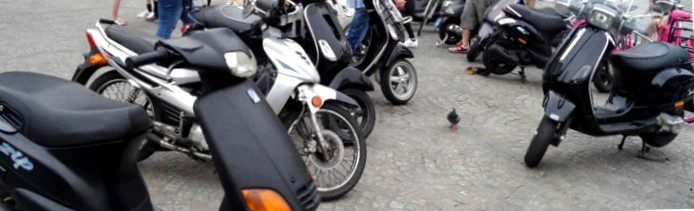 Driving a scooter - driver's license, traffic rules, fines